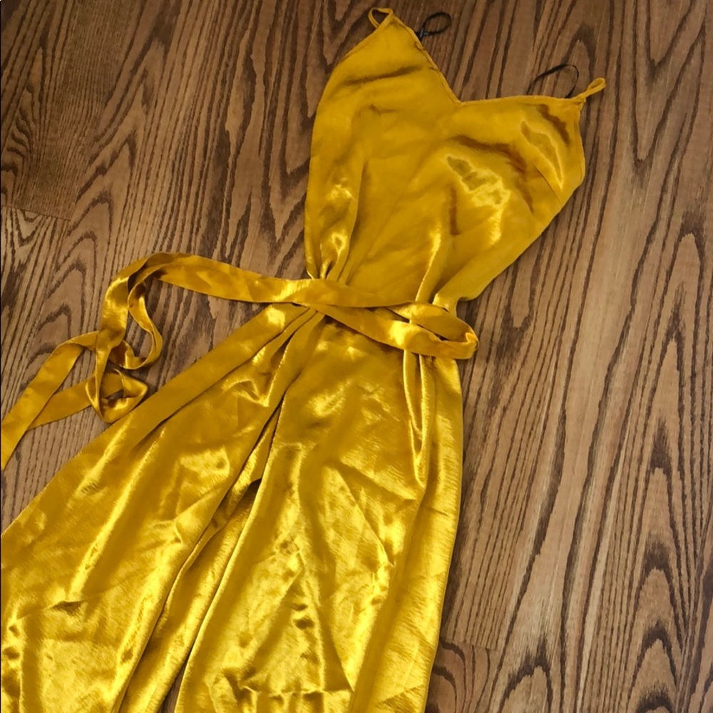 Gold romper